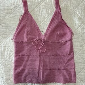 zara knit tank top